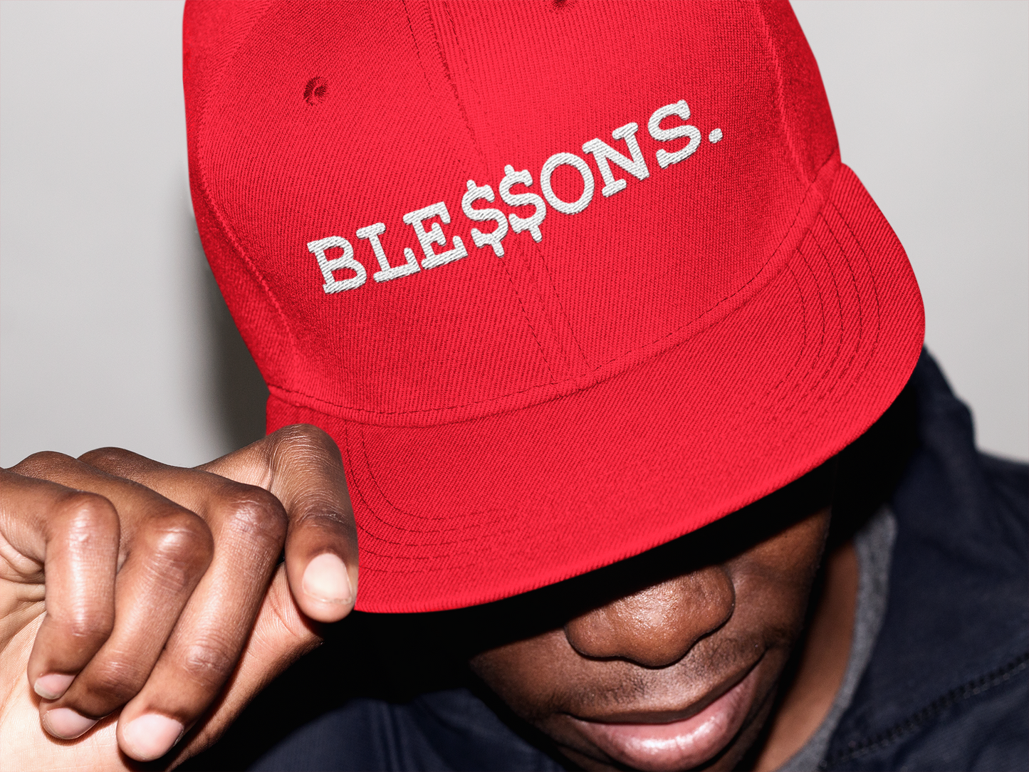 Blessons. Signature Fitted Hat